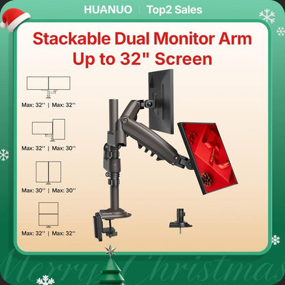 Stackable Dual Gaming Monitor Arm