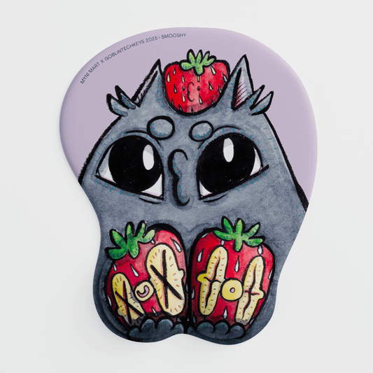 Myni Mart Smooshy & Chao Meis 超美 3D Mousepad(Collabs)