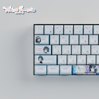 Nene Amano Celestial Harmony 60% Mechanical Keyboard (Collabs)