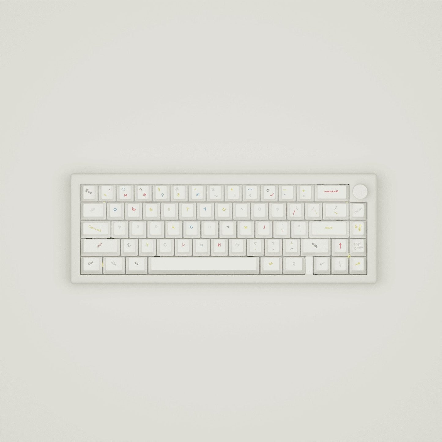 Non OCD Design Keycaps and Mechanical Keyboard