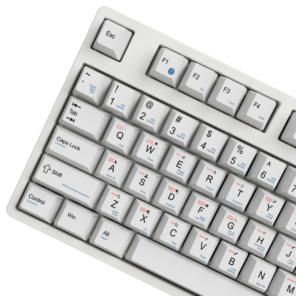 Photoshop Shortcut Key Mechanical Keyboard(Win & Mac)
