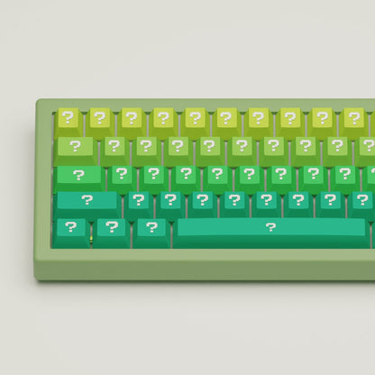 Question Design Keycaps and Mechanical Keyboard