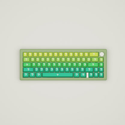Question Design Keycaps and Mechanical Keyboard