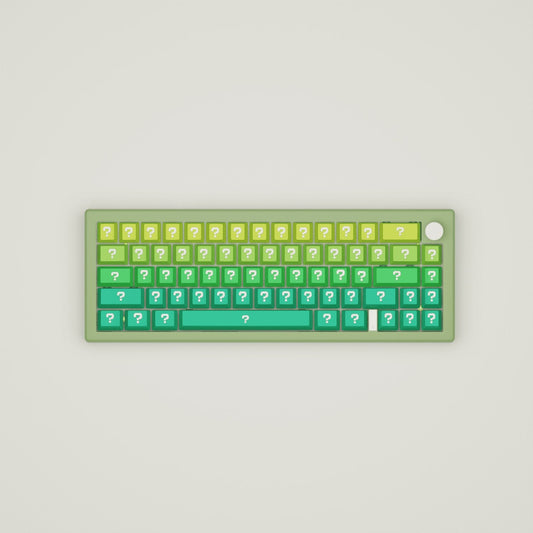 Question Design Keycaps and Mechanical Keyboard