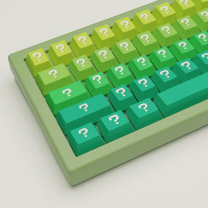 Question Design Keycaps and Mechanical Keyboard
