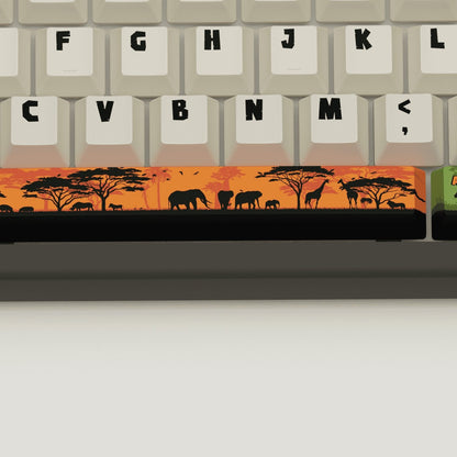 Safari Design Keycaps and Mechanical Keyboard