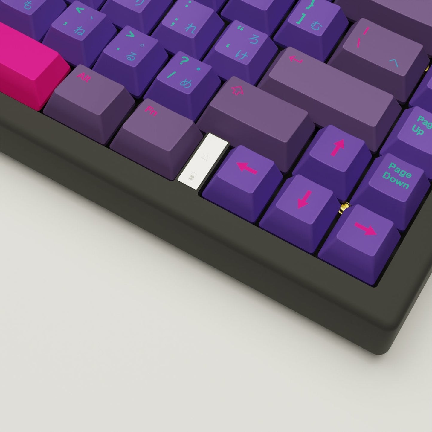 Techno Design Keycaps and Mechanical Keyboard